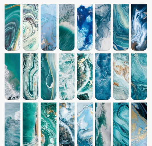 Magnetic 5 Pack Ocean Edition Book Marks